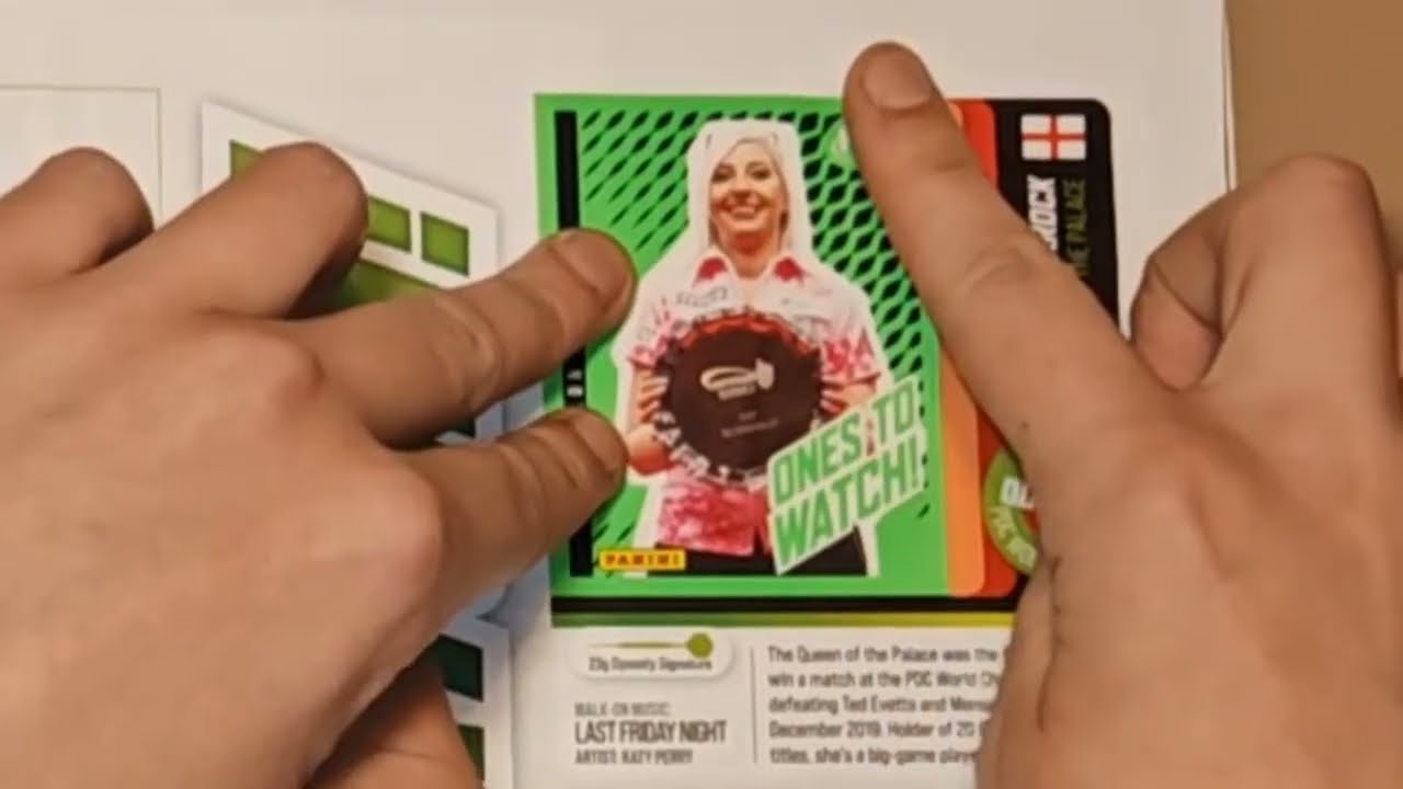 Panini Sticker Album - PDC World Darts Championship Part 4