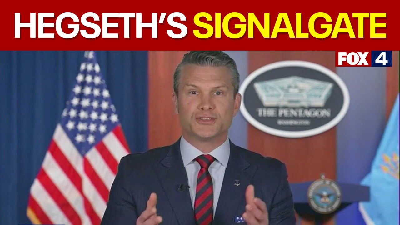Pentagon on Pete Hegseth's Signalgate investigation