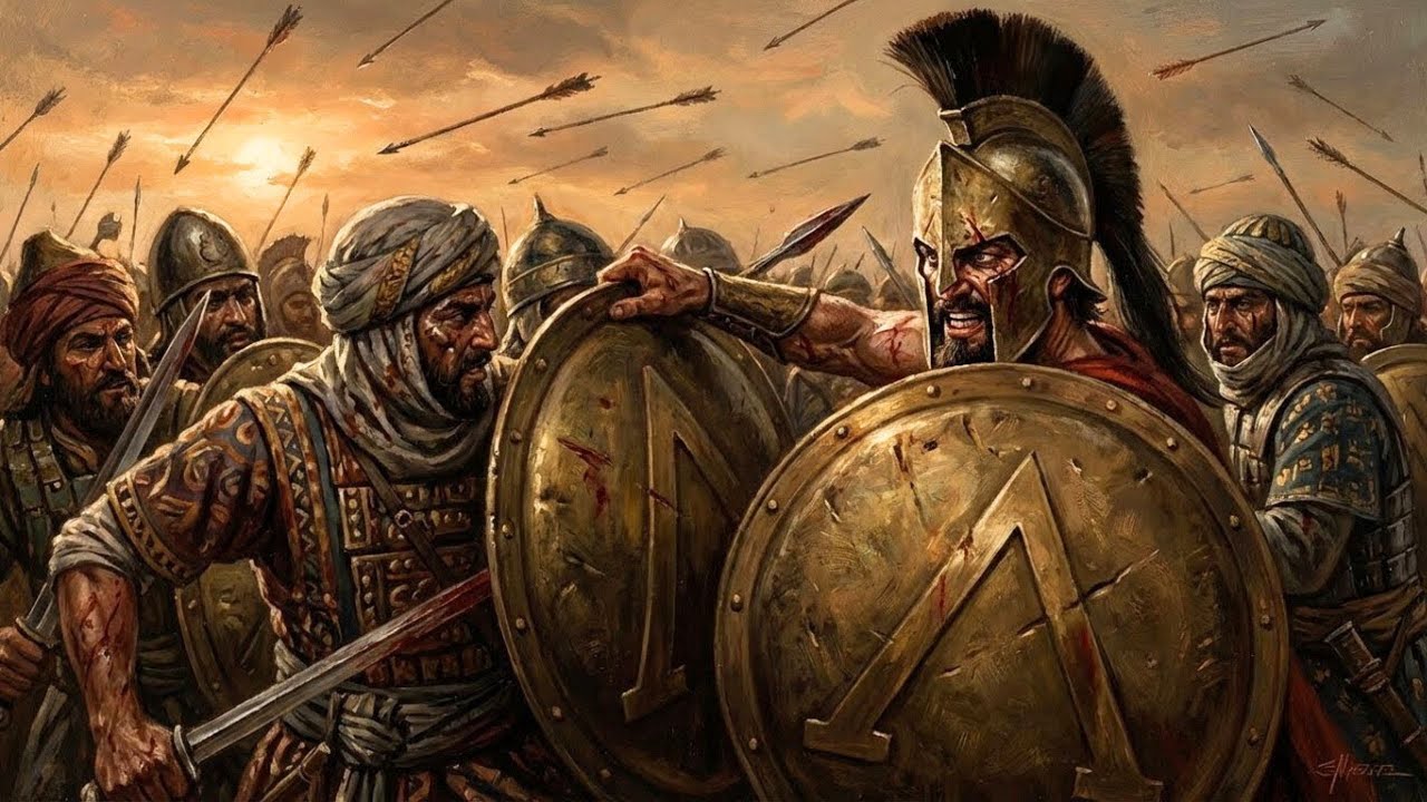 300 Spartalı, 200 000 Pers Askerini Nasıl Geri Püskürttü Termopylae, MÖ 480