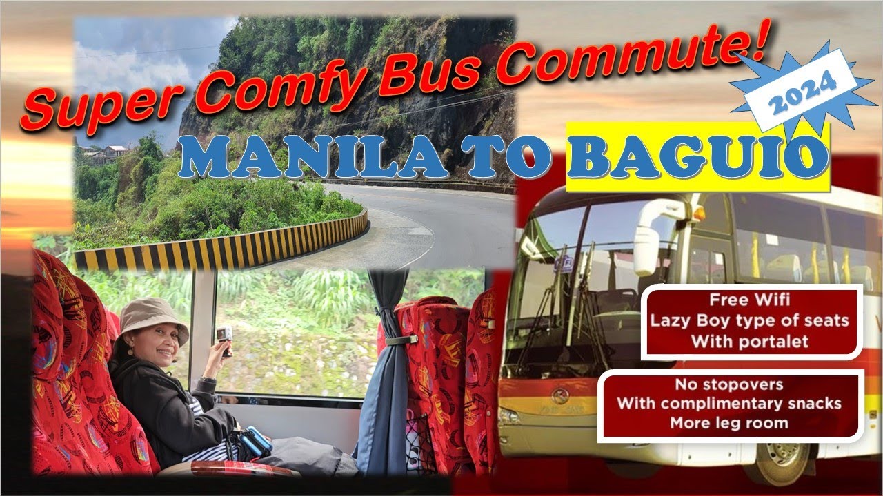 First class bus ride experience on board Victory liner Manila to Baguio