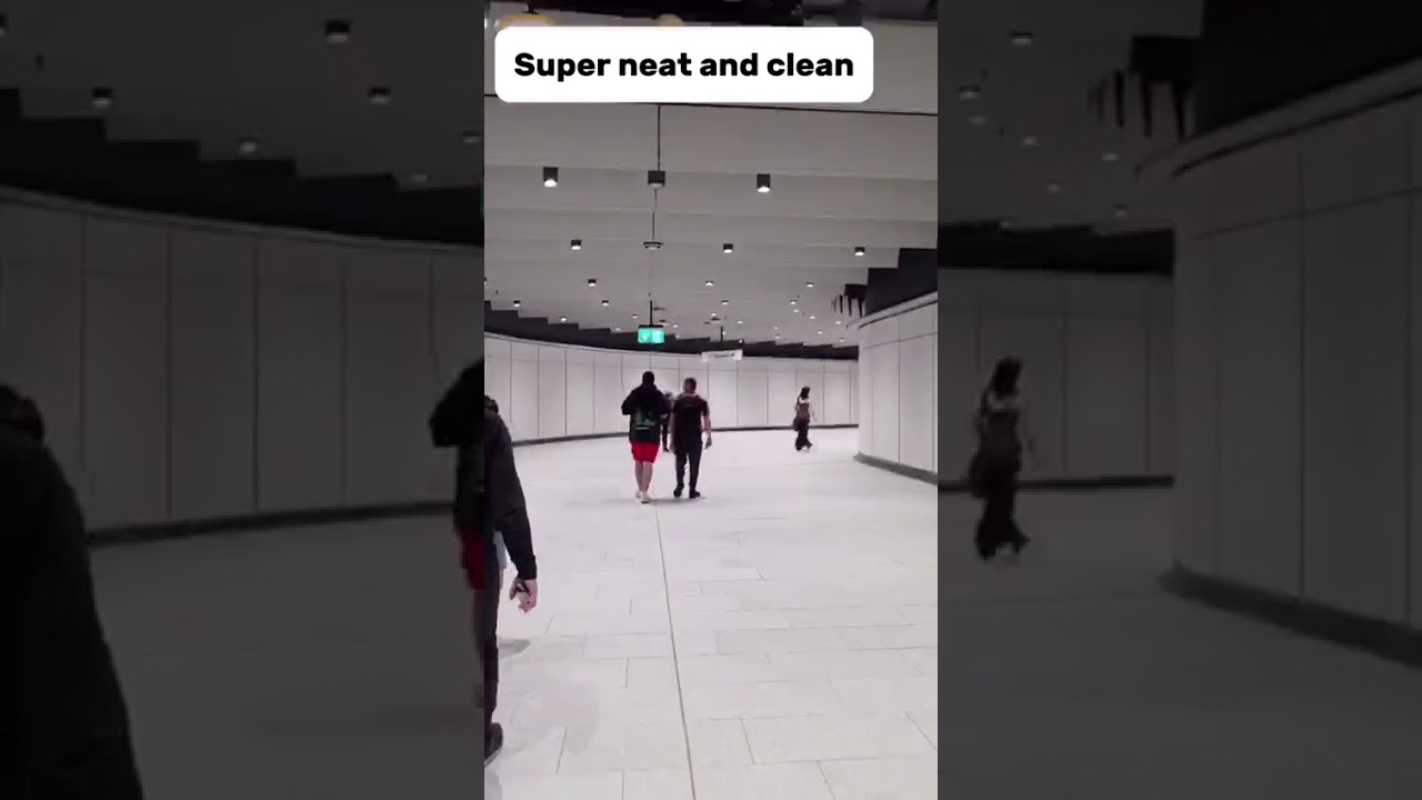 Melbourne's new metro tunnel station