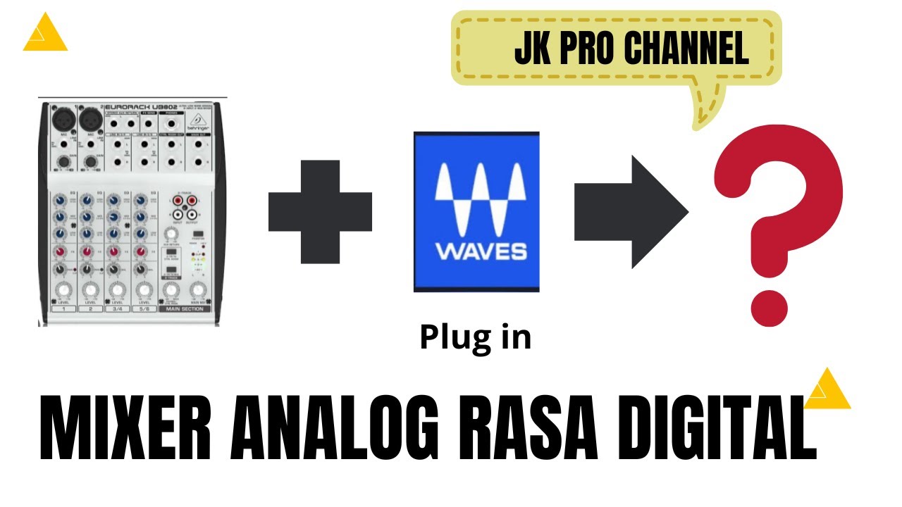 MIXER ANALOG RASA DIGITAL