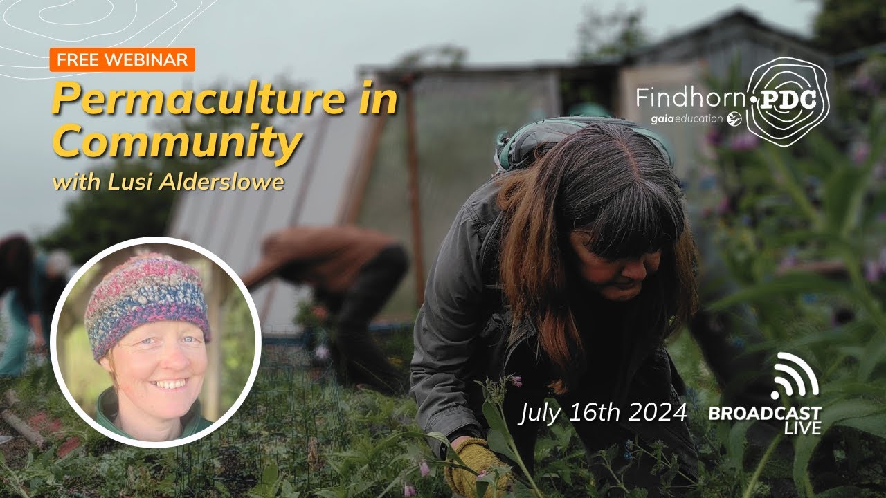 Webinar: Permaculture in Community with Lusi Alderslowe