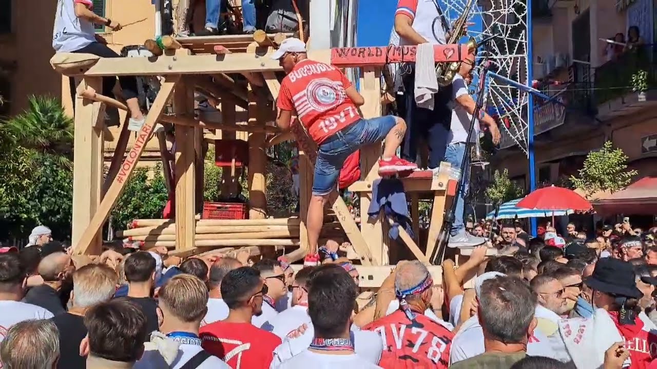 Barra 2024- mattina Paranza volontari- Passione Infinita