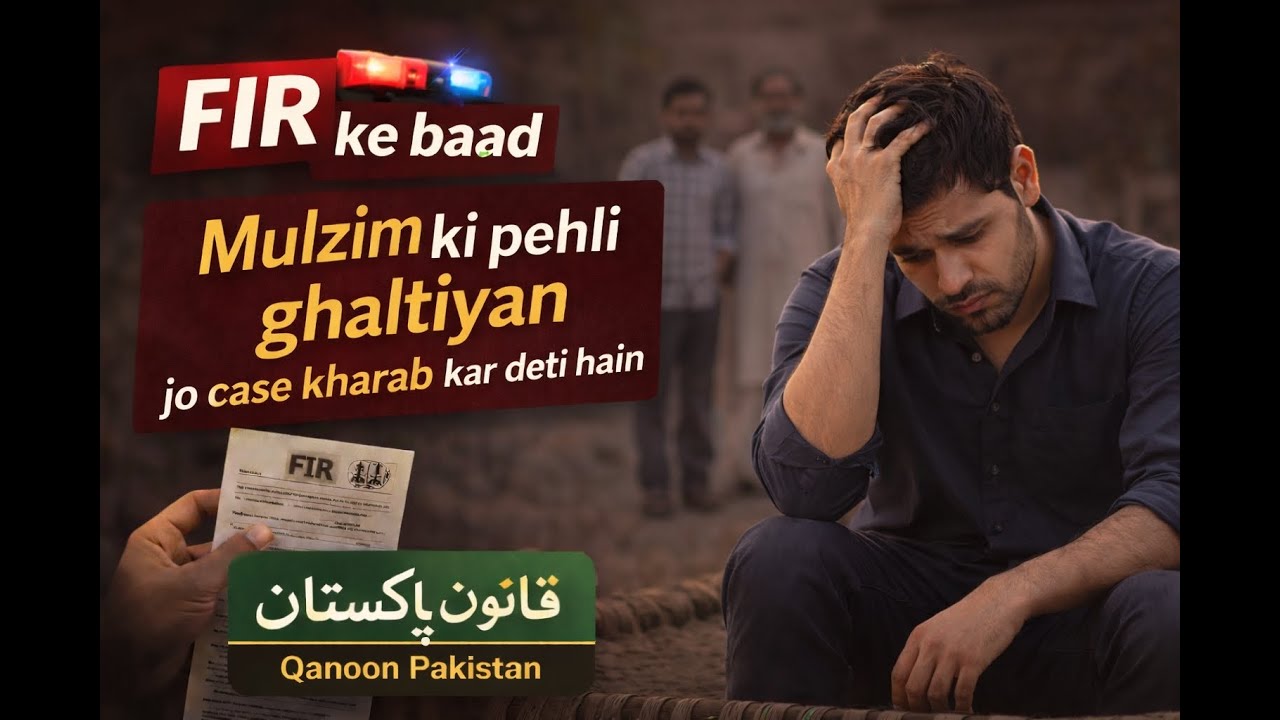 FIR Ke Baad Mulzim Ki Pehli Ghaltiyan | Jo Case Kharab Kar Deti Hain
