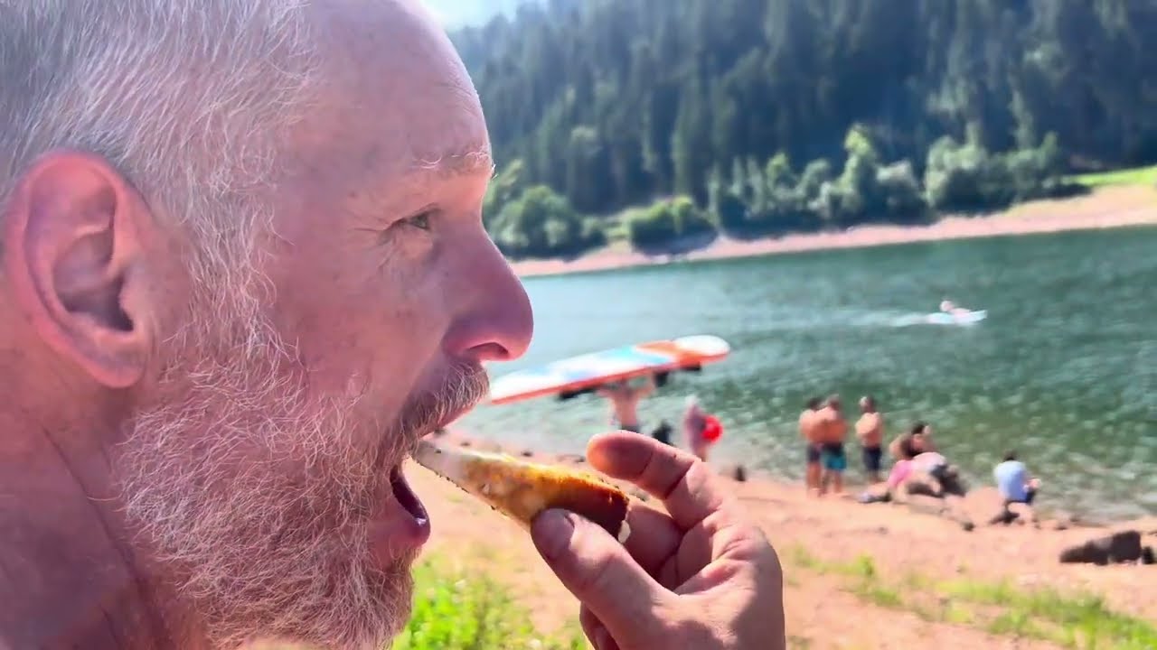 Reupload: Picknick a.d. Nagoldtalsperre  ☕️+🍰(Кафе унт Кухн)