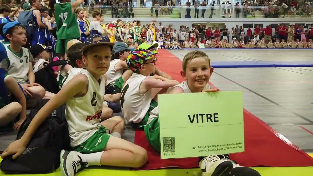 Aurore Vitré Basket - Fête mini basket Mai 2023