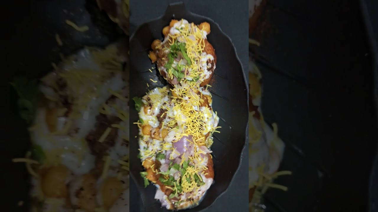 Indori beetroot tikki chaat