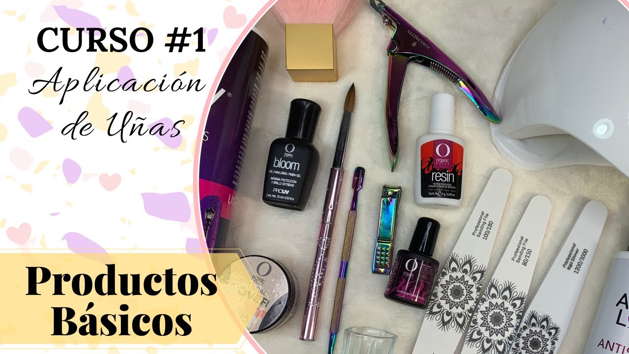 CLASE #1 MATERIALES Para UÑAS ACRÍLICAS | Curso de Uñas Acrílicas | PRINCIPIANTES