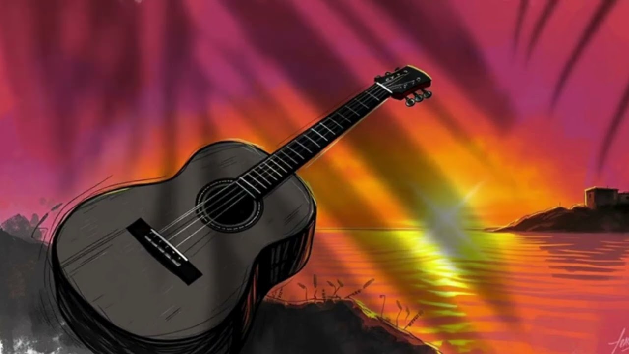 Atardecer Mágico: 4 Minutos de Guitarra Española y Calma