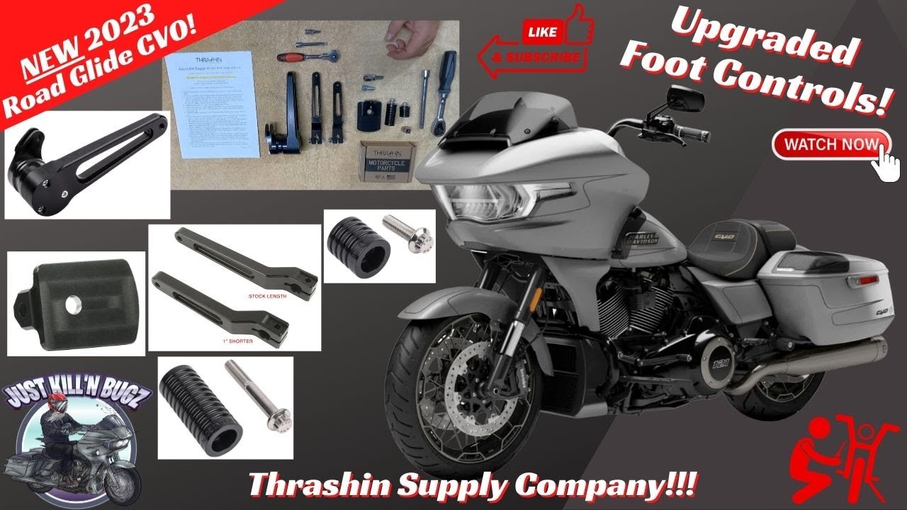 2023 Road Glide CVO Upgrade - Thrashin Foot Controls