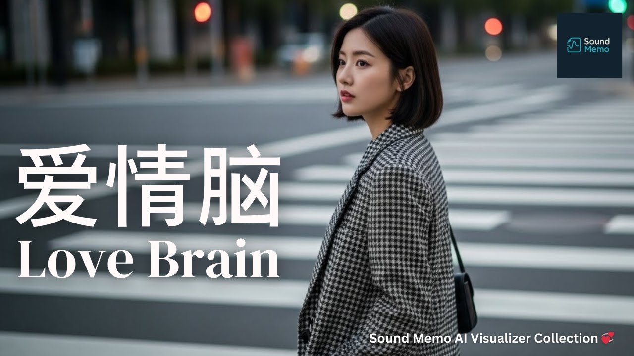 爱情脑 (Love Brain) 🩷💖 | Love Waves 💞• Sound Memo AI Visualizer Collection
