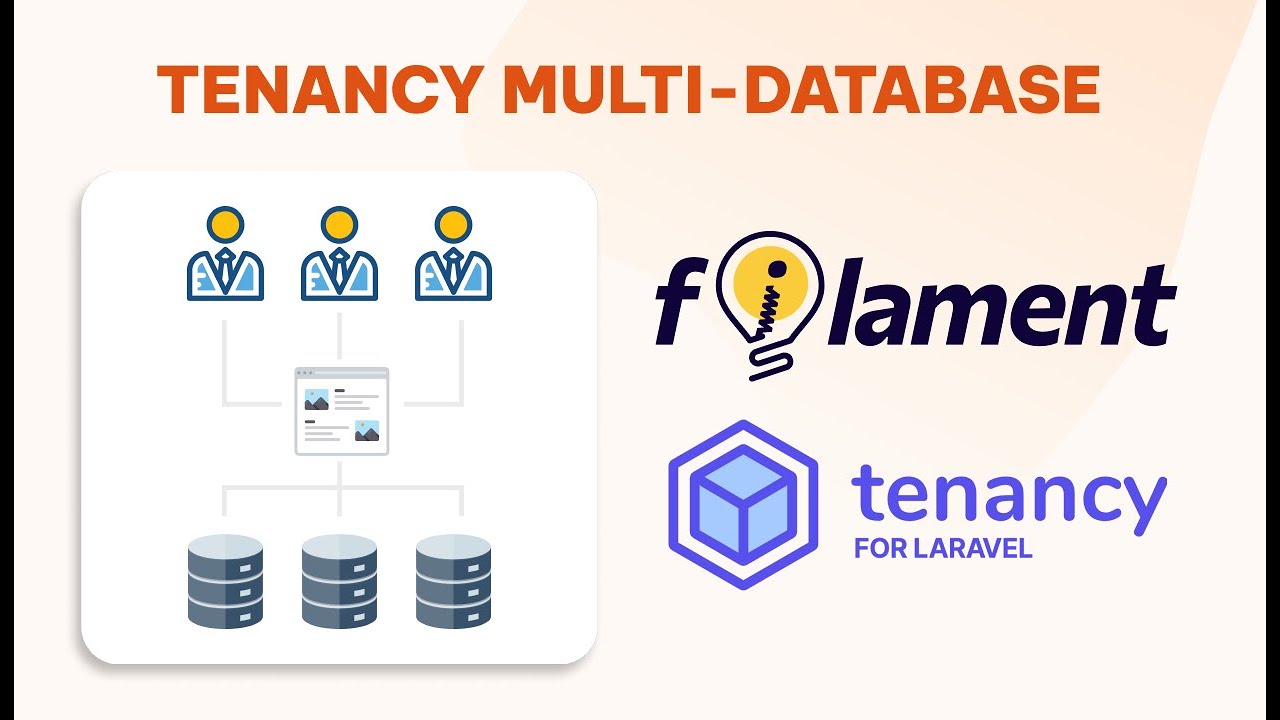 Filament e Tenancyforlaravel - Multi-tenancy Multi-database #filament  #laravel