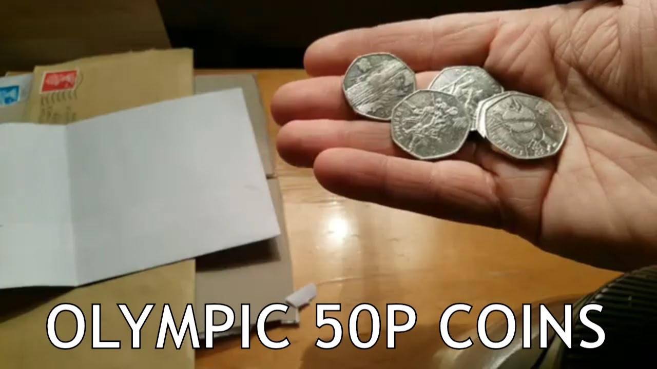OLYMPIC 50P COINS