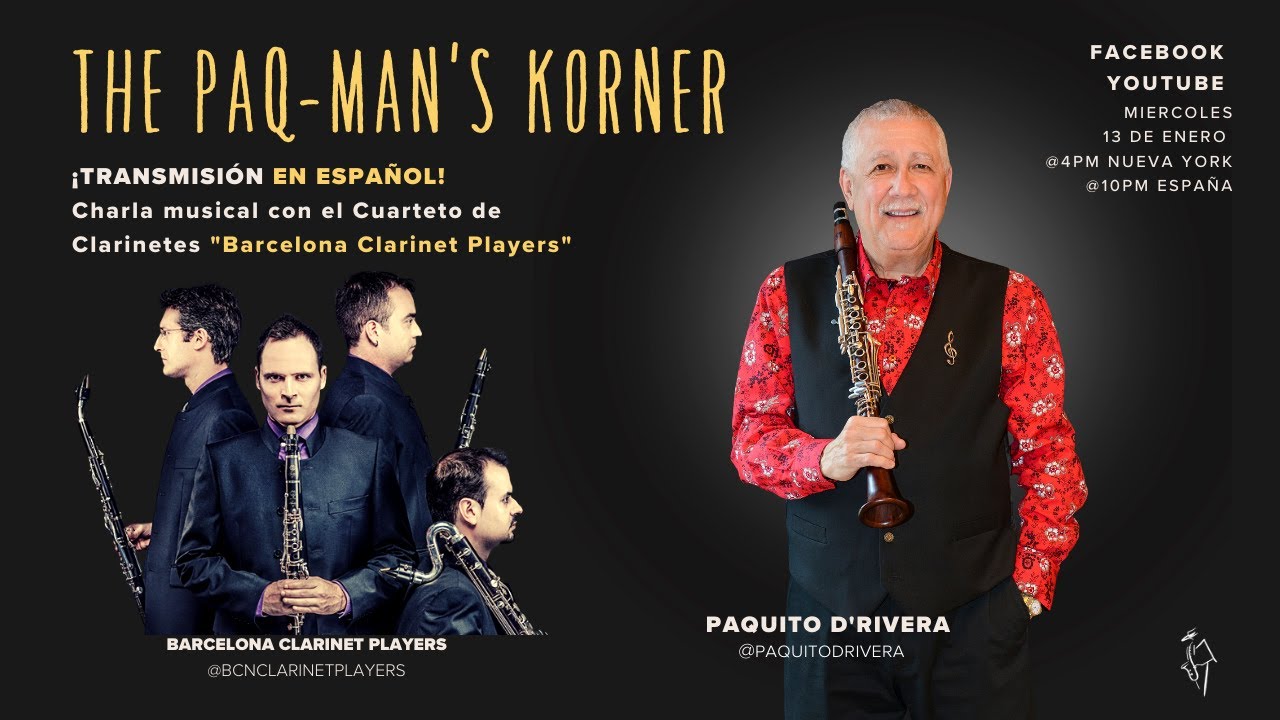 The Paq-Man's Korner presents The Barcelona Clarinet Players