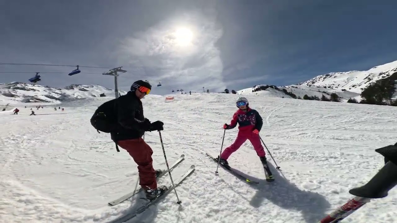 Vallee de l'Arc 1 (top) - Blue - Arc 1950 - Les Arcs - French Alps - Ski - GoPro Hero 12 Black 4K