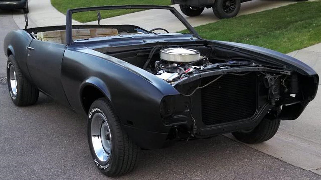 1968 Chevrolet Camaro 396 Convertible Restoration Project