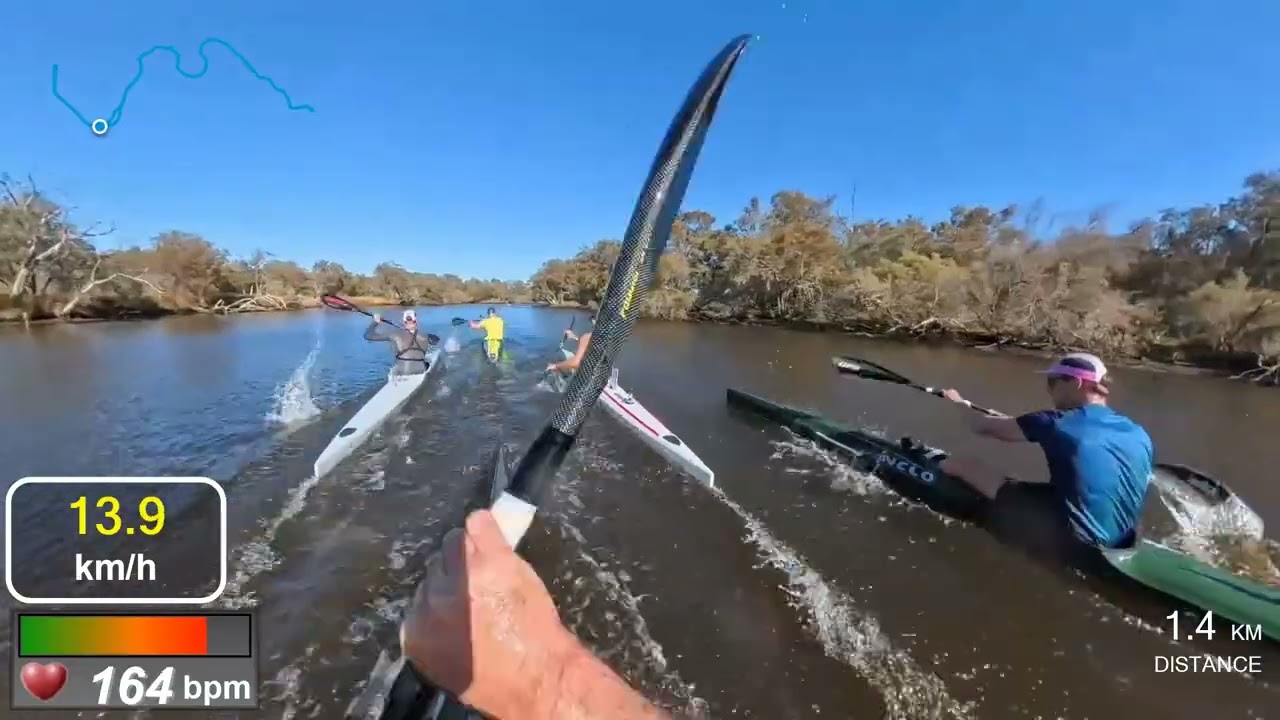 Canning Classic Canoe Marathon Race 2026 - First batch K1
