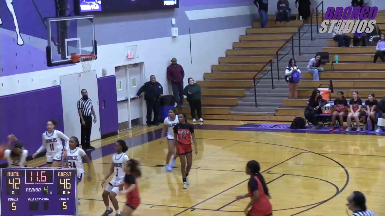 Girls Varsity Basketball Vs Lady Porter Spartans
