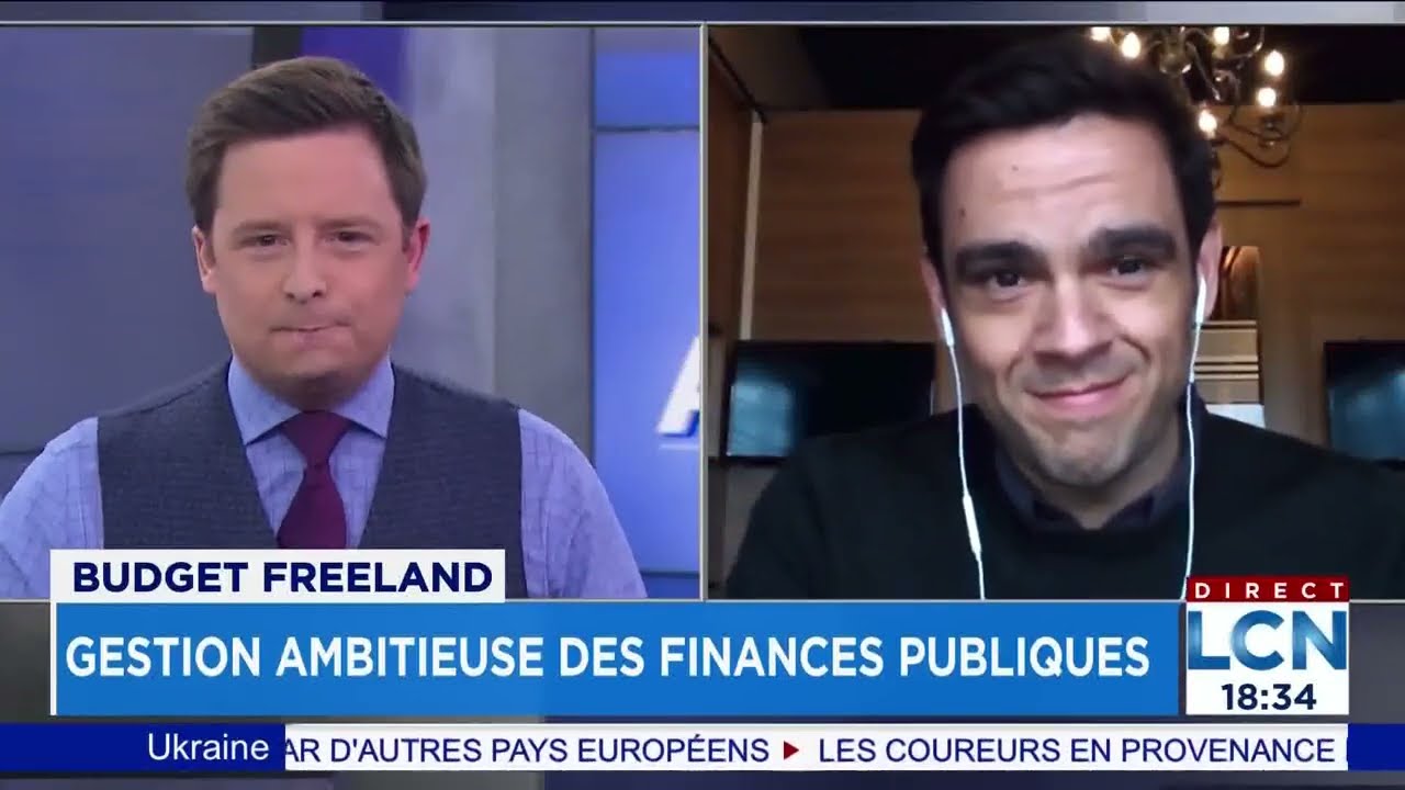 Charles Milliard, PDG de la FCCQ, r&eacute;agit au budget f&eacute;d&eacute;ral 2022-2023 | LCN &Agrave; vos affaires