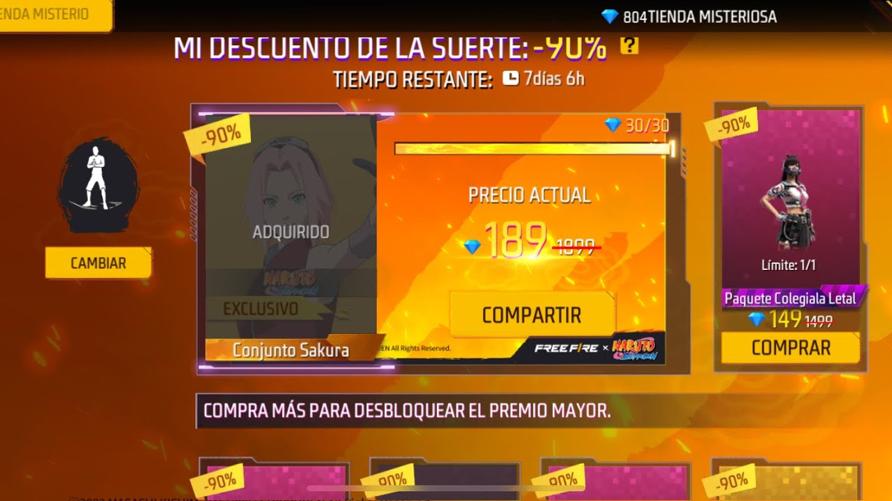 Mi primera recarga en Free Fire