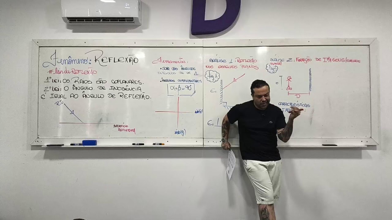 💚💜DIDÁTICO TV: Aula 1 - ÓPTICA GEOMÉTRICA 💜💚