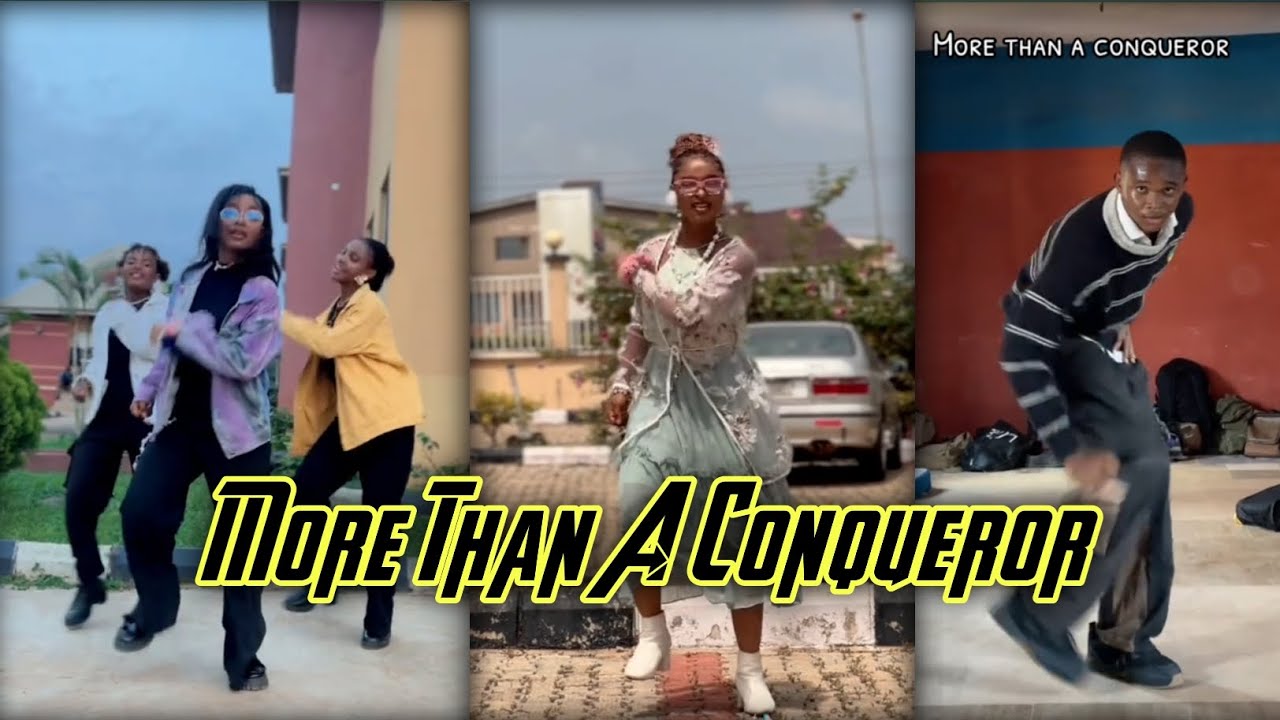 Amapiano Dance challenge ft Riayung || More than a conqueror #amapiano #holydrill #dance #gospel