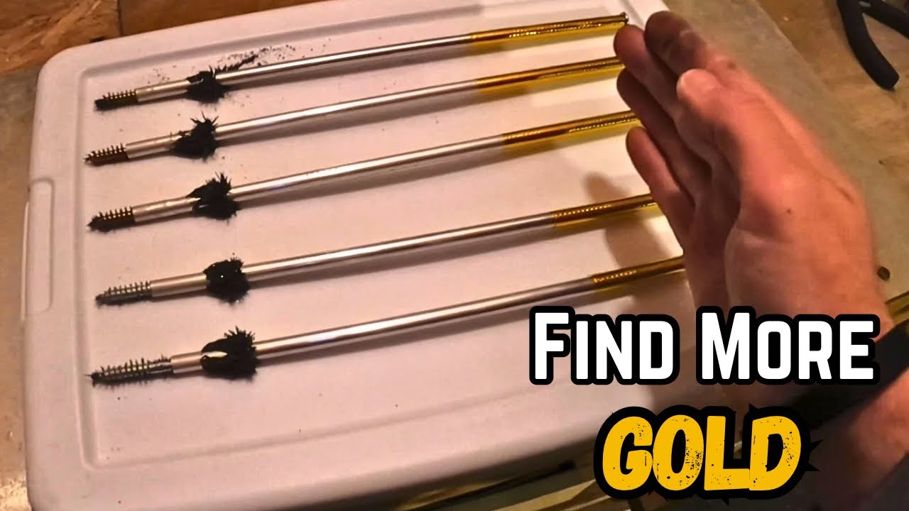 How To Make A Magnetic Probe For Gold Prospecting. #diy #prospecting #findblacksands