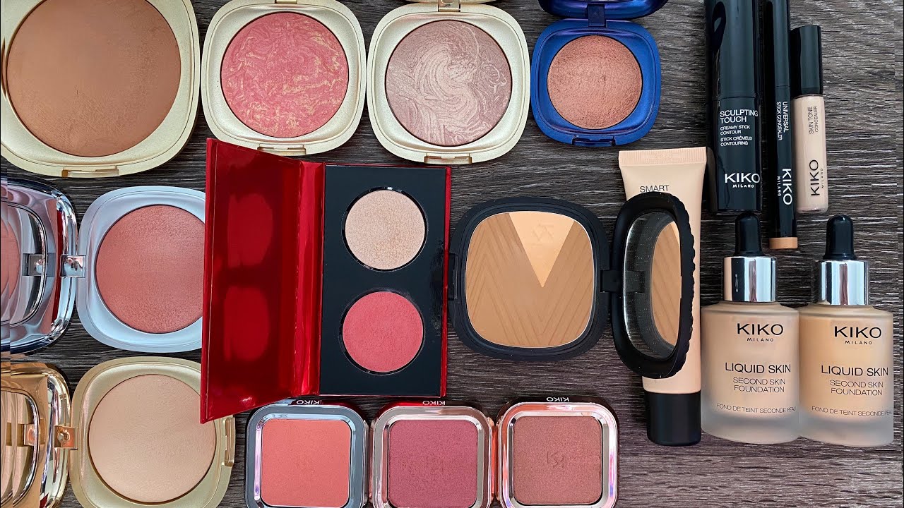 My KIKO MILANO MAKEUP COLLECTION - Face Products | Swatches