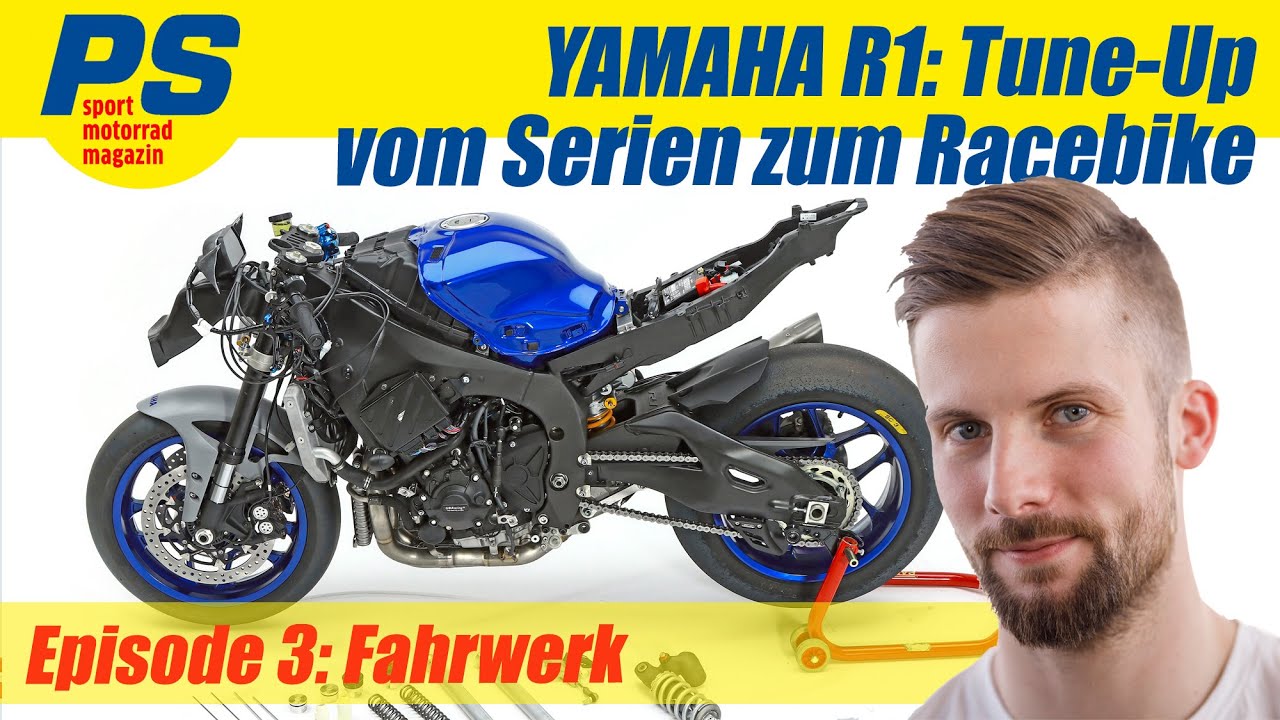 Yamaha R1: vom Serien zum Racebike - Episode #3: Fahrwerk
