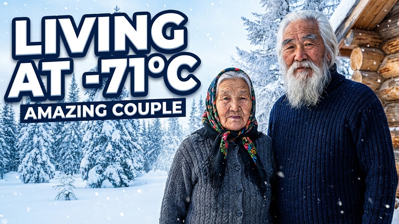 What Happens When You Live in -71°C Weather Like This Elderly Couple 🏡❄️