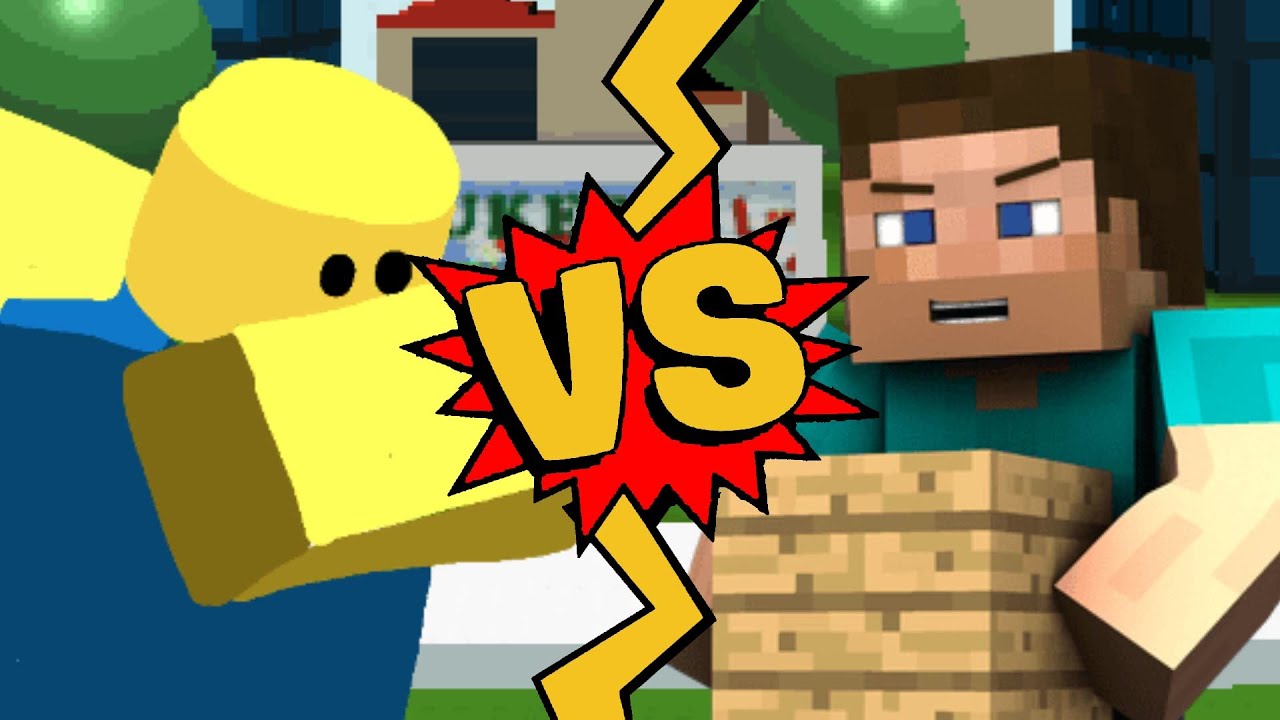M.U.G.E.N. Battles | Newbie vs Steve | Roblox vs Minecraft