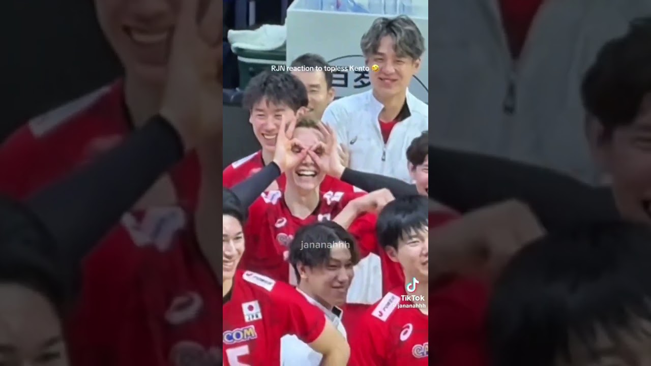 Team Japan: Kento Miyaura exchanges jersey to Libya's Captain ball and libero. 🫶🇯🇵🏐 #fypviral #japan