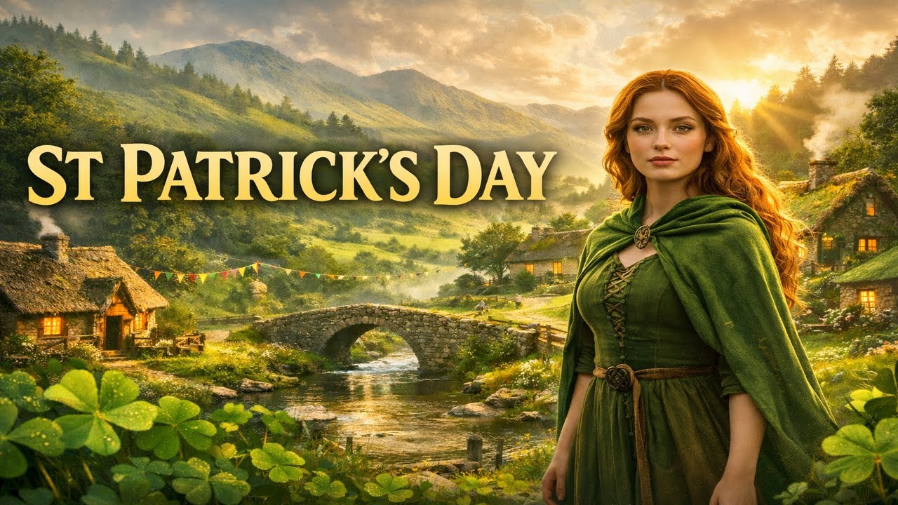 St Patrick’s Day in Ireland | Celtic Music with Gentle Female Vocals