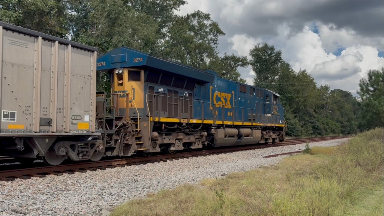 CSXT M690-26 on Advanced Approach at Richmond Hill, GA