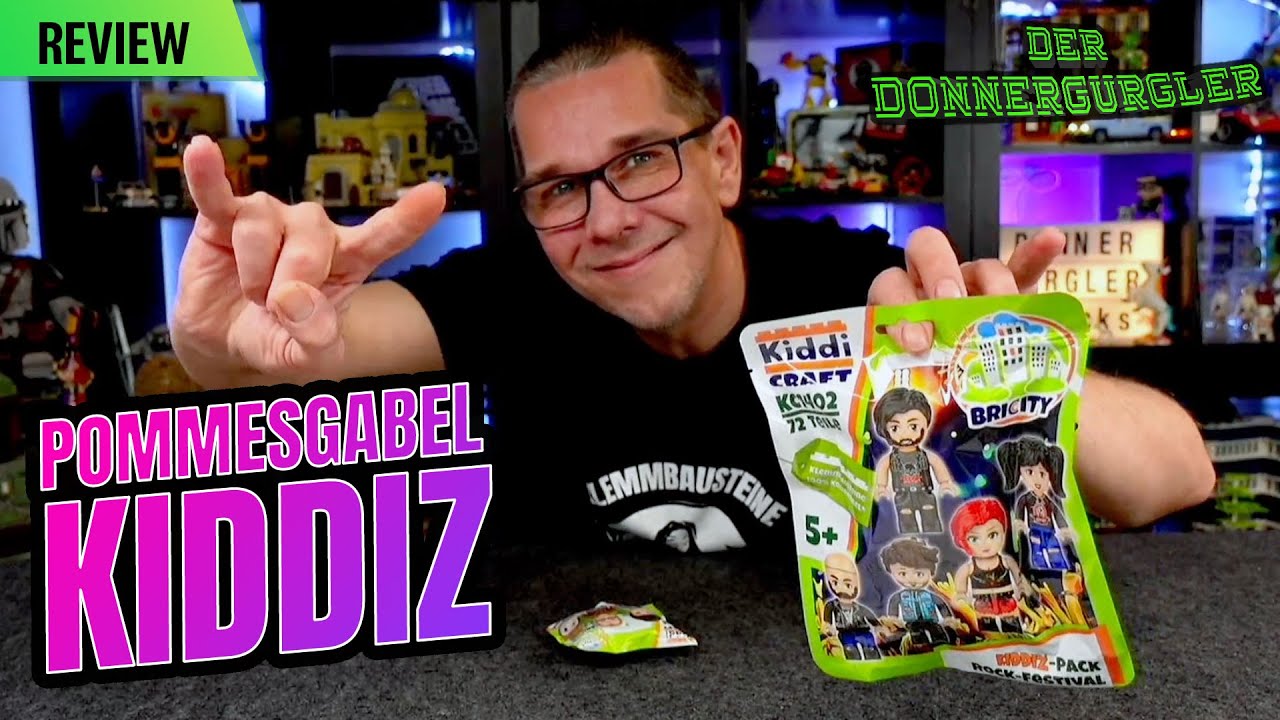 Kiddi Craft - Meine ersten Kiddiz Packs - Rock Festival & Creator unboxing