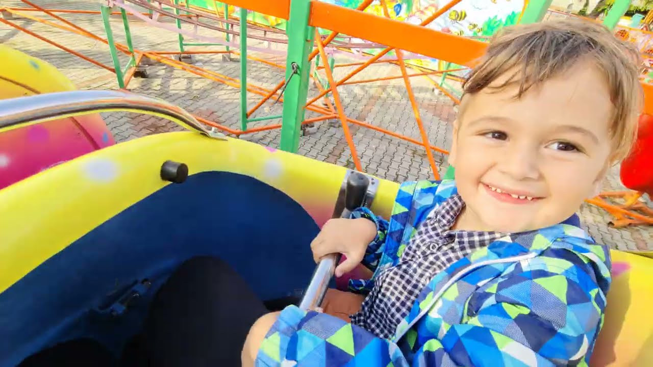 Berkayla Lunapark keyfi tüm gün lunaparkta oynadık