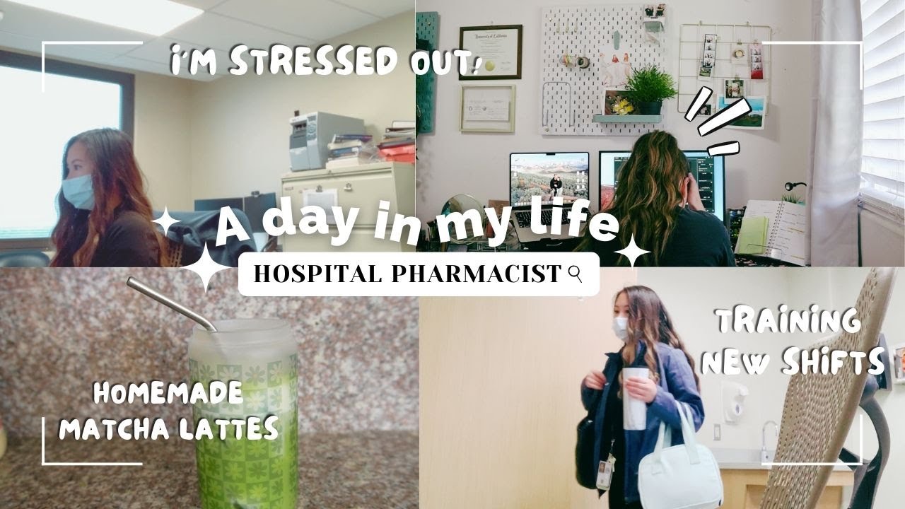 ✨Hospital Pharmacist✨ Stressed at work, Imposter Syndrome, Homemade Matcha lattes, Tik Tok Recipes