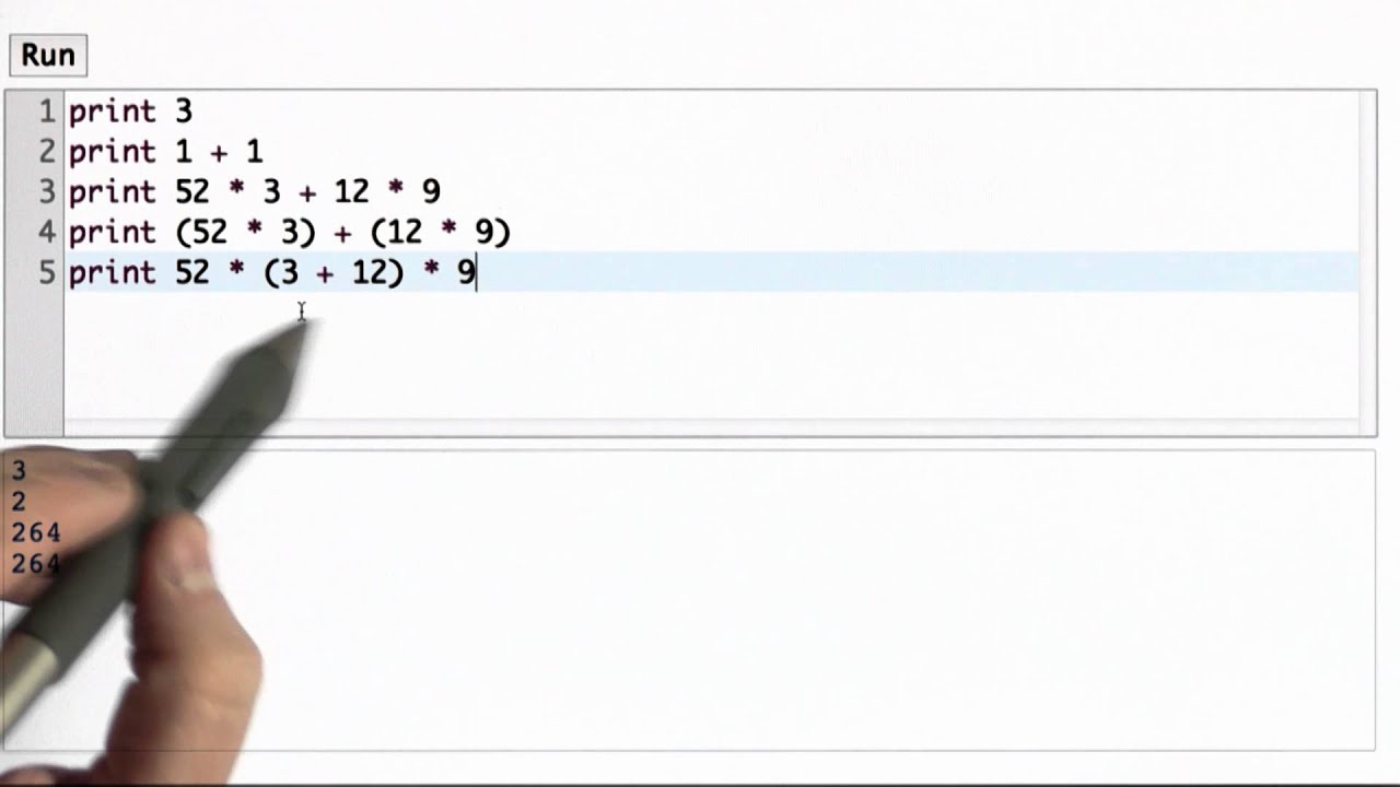 First Programming Quiz - CS101 - Udacity