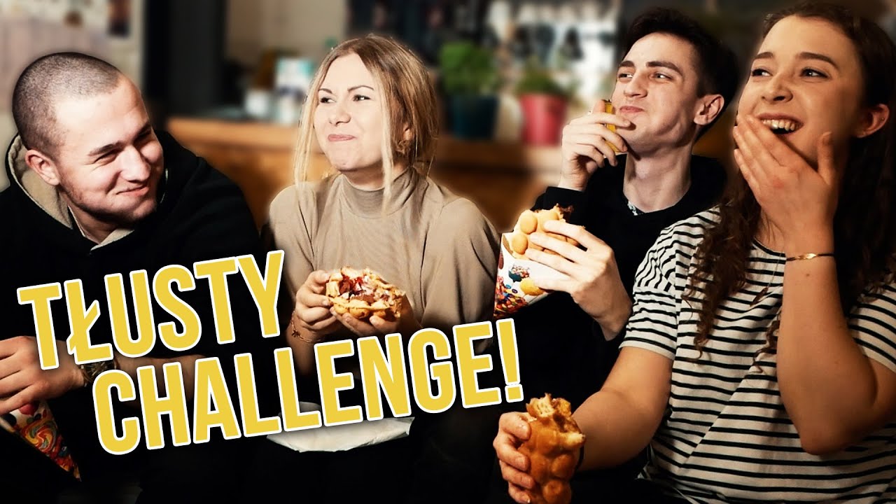 TŁUSTY CHALLENGE! - Jedzenie gofr&oacute;w na czas || Kampus TV