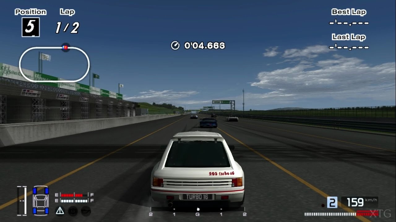 [#476] Gran Turismo 4 - Peugeot 205 Turbo 16 '85 Hybrid PS2 Gameplay HD