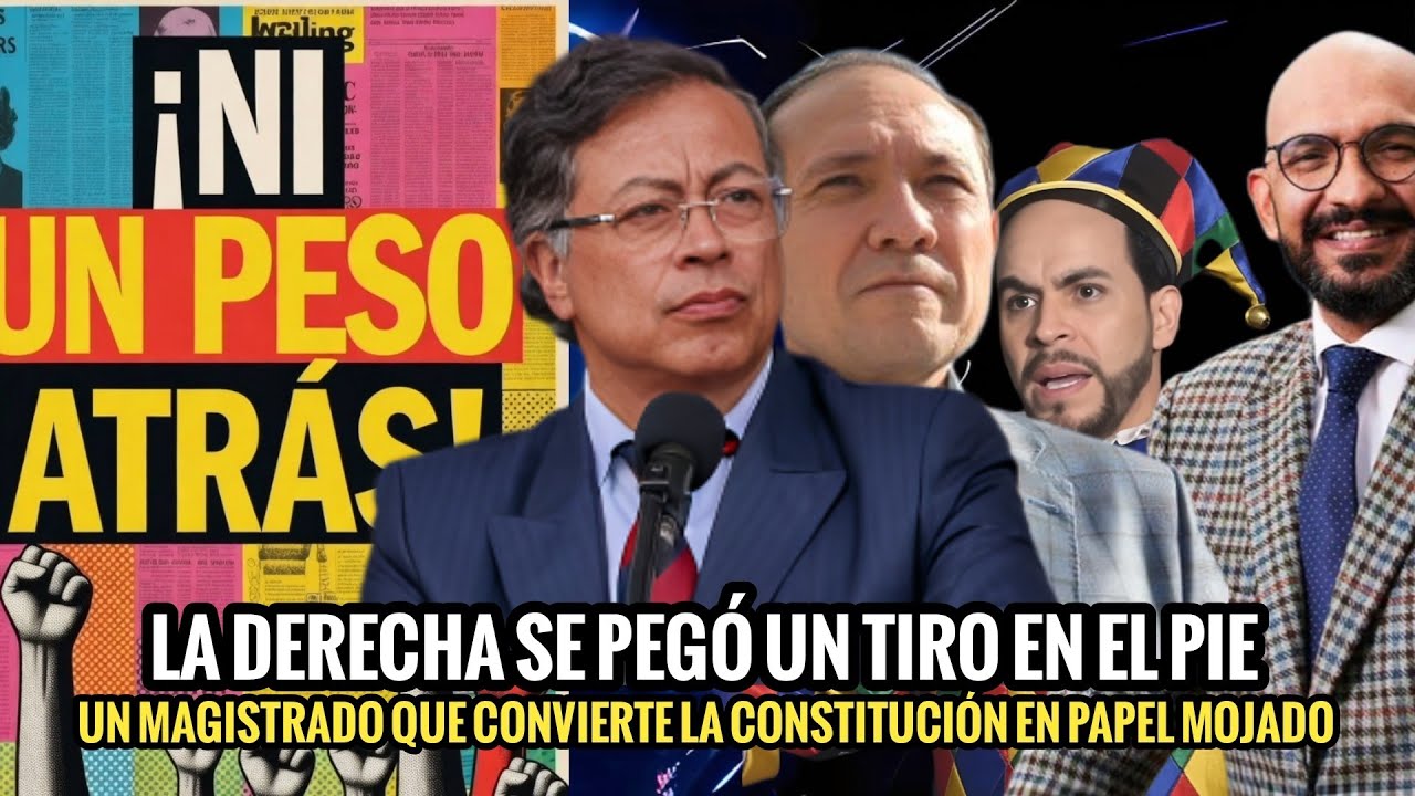 🔴 LA DERECHA SE PEGÓ UN TIRO EN EL PIE. UN MAGISTRADO CONVIERTE LA CONSTITUCIÓN EN PAPEL MOJADO. 