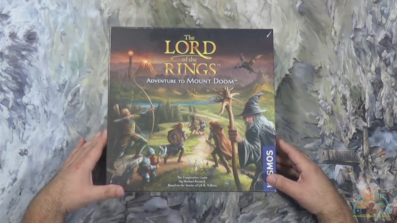 Unboxing Lord of the Rings Adventure to Mount Doom by Kosmos