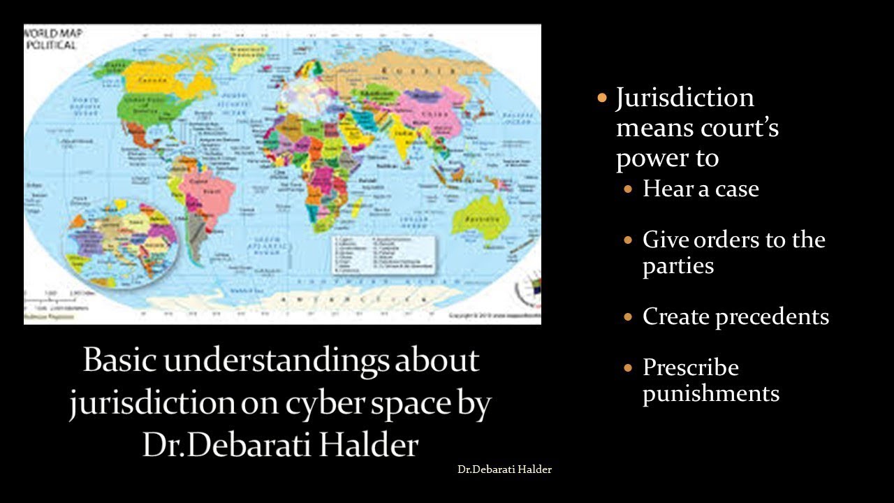 Lectures on Jurisdiction on cyber space