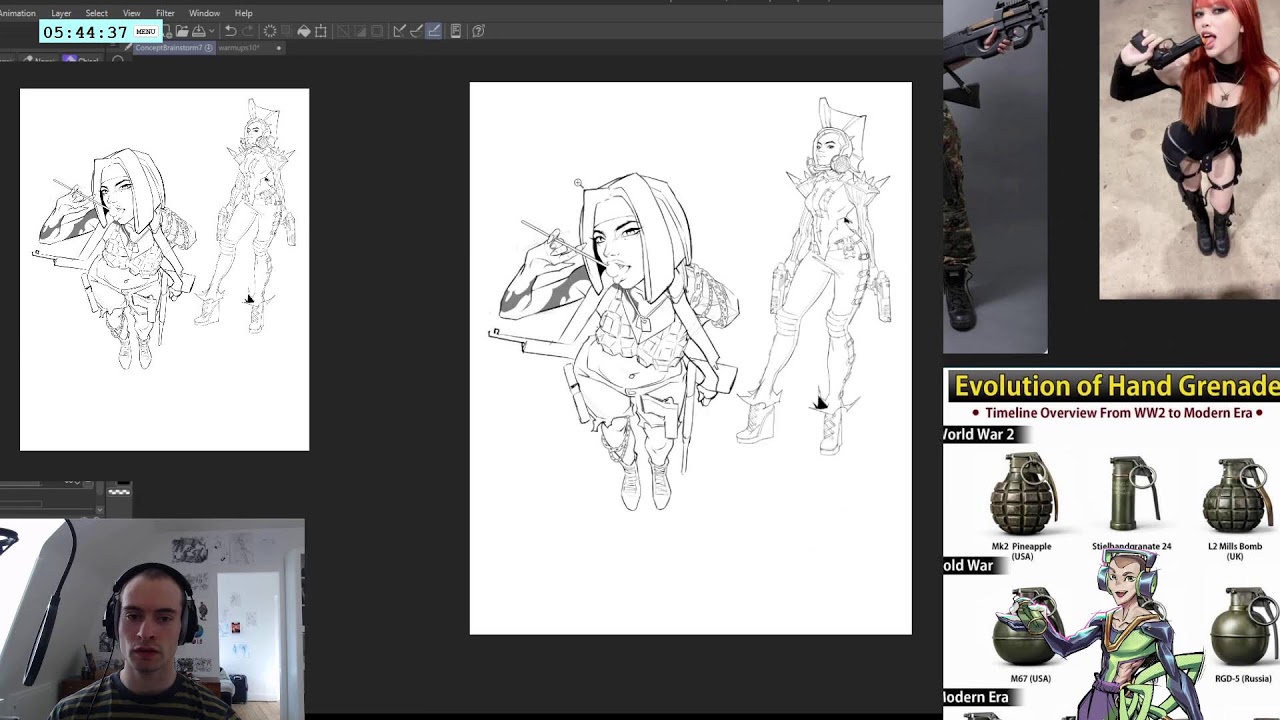 Local pro artist attempts to do good art