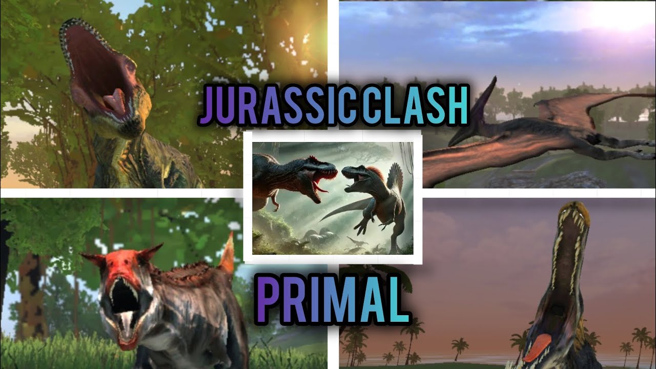 🌟!PROBANDO LA NUEVA ACTUALIZACIÓN DE JURASSIC CLASH PRIMAL | Jurásico clash primal