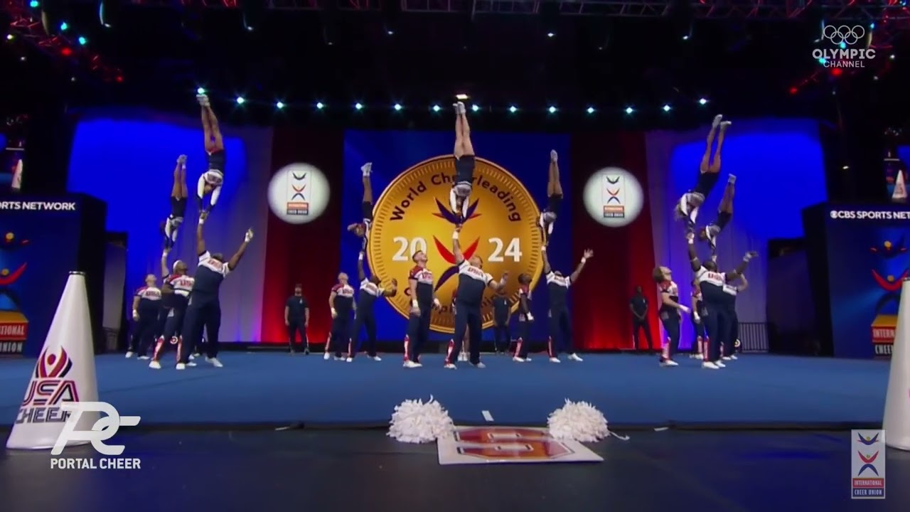 Team USA Coed Premier ICU World Cheerleading Championship 2024 Finals