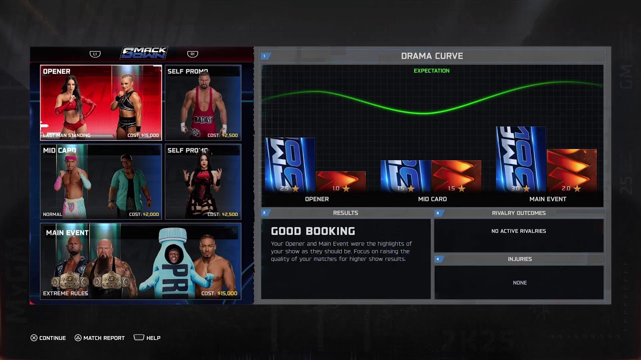 Wwe GM mode Episode 1
