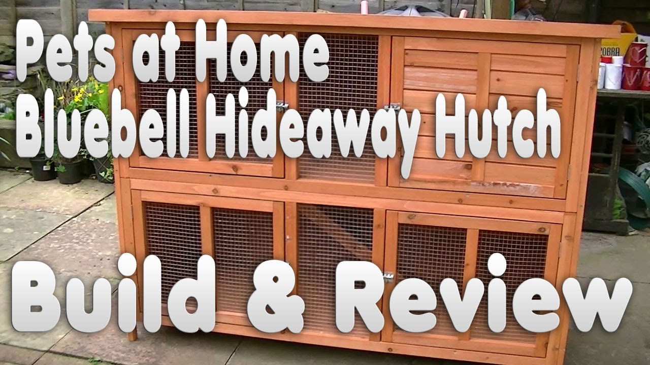 Bluebell Hideaway Rabbit Guinea Pig Hutch Review | Unboxing & How to Build | Pets at Home