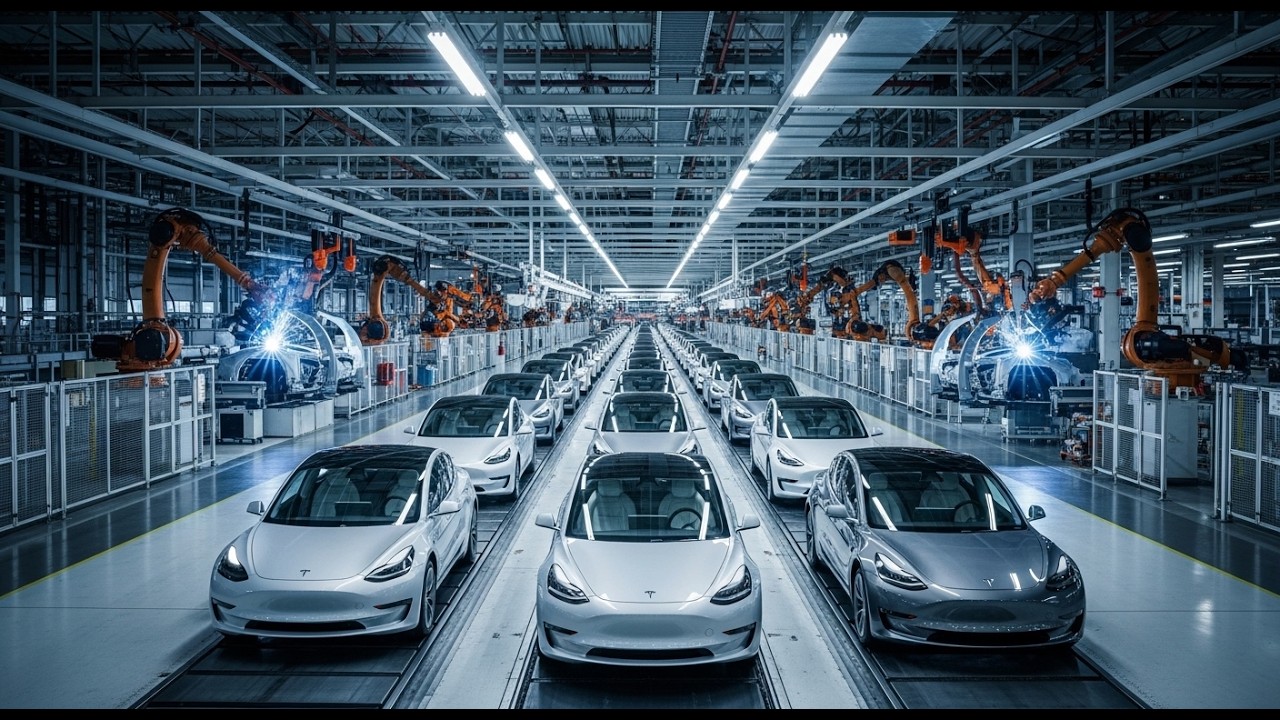 How Tesla Builds a Model 3: Inside the US Factory (Full Manufacturing Process)